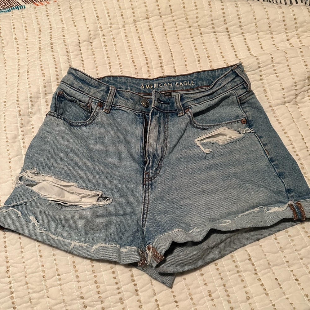 american eagle jean shorts